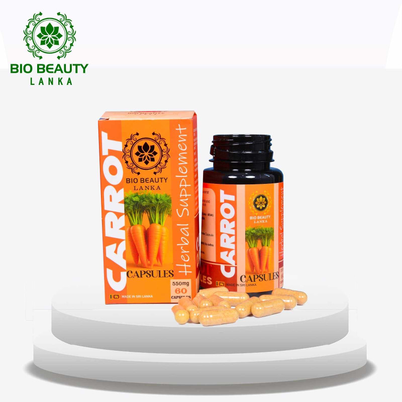 Carrot Capsules -  60 PCS